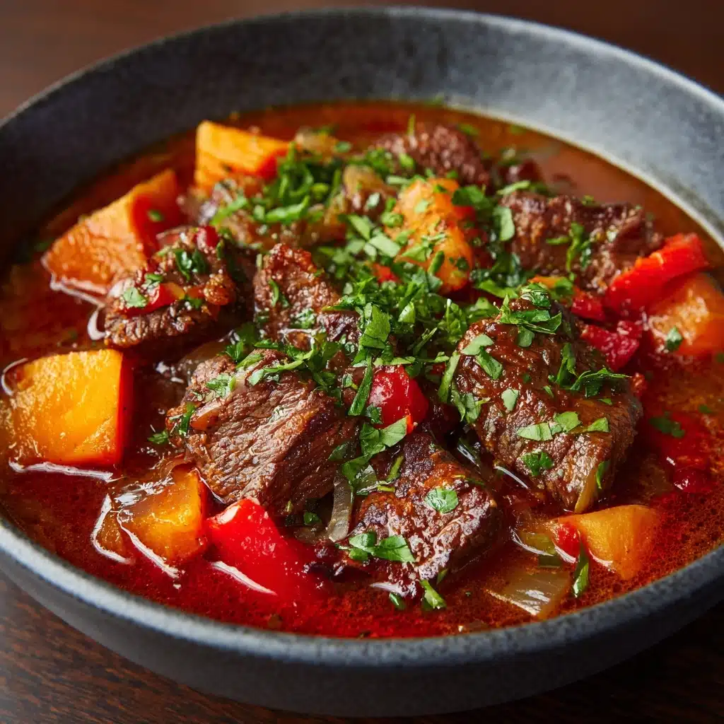 Cheesy Beef Goulash Recipe