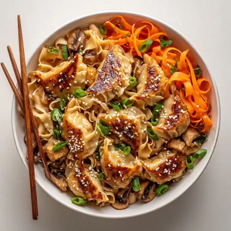 Potsticker Noodle Bowls Recipe