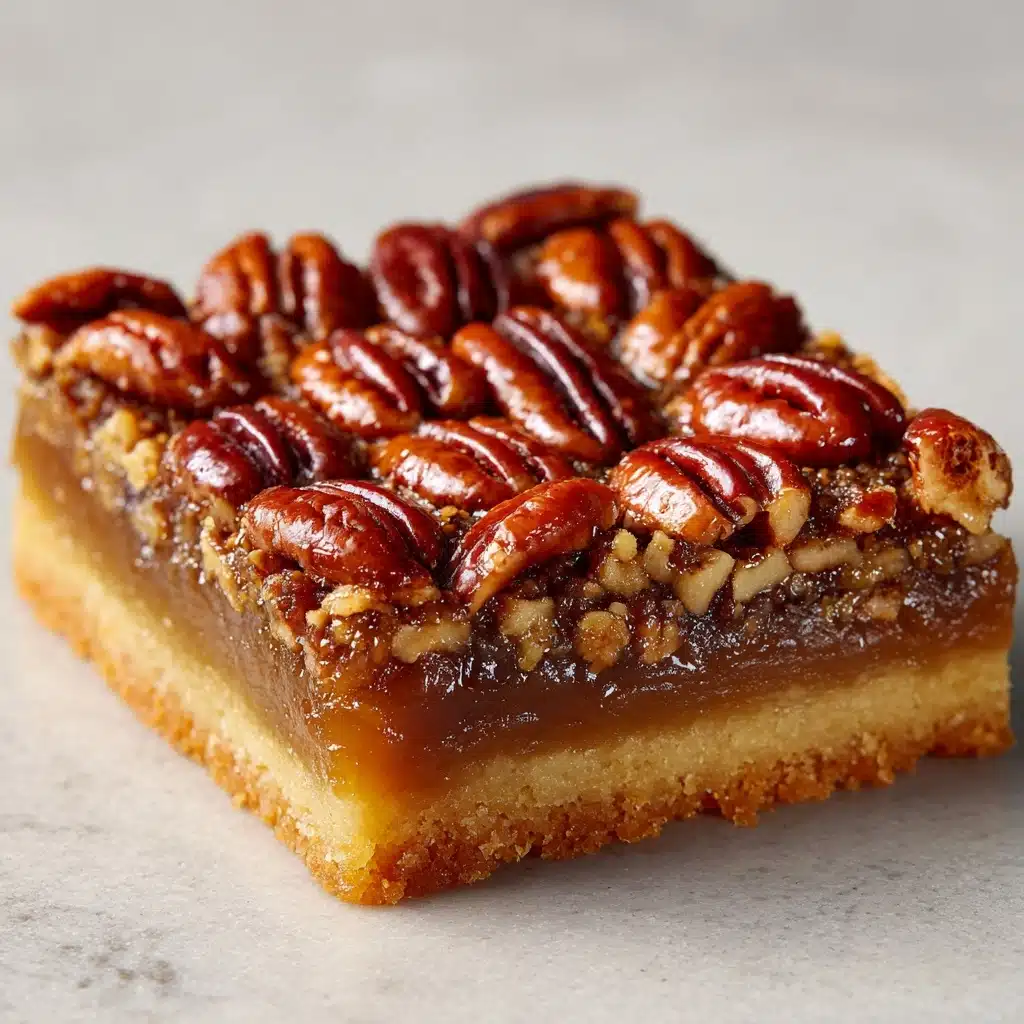 Lazy Girl Pecan Pie Bars Recipe - Recipe Image