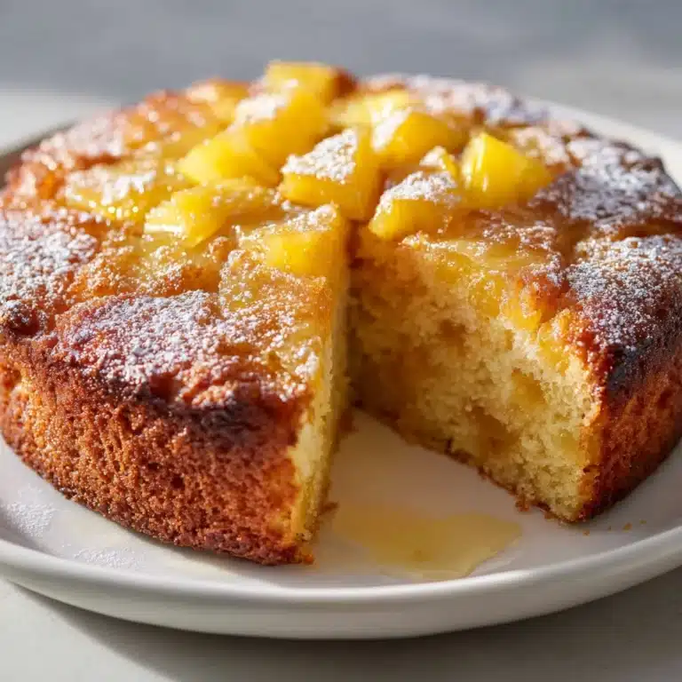 Pineapple Juice Cake Recipe