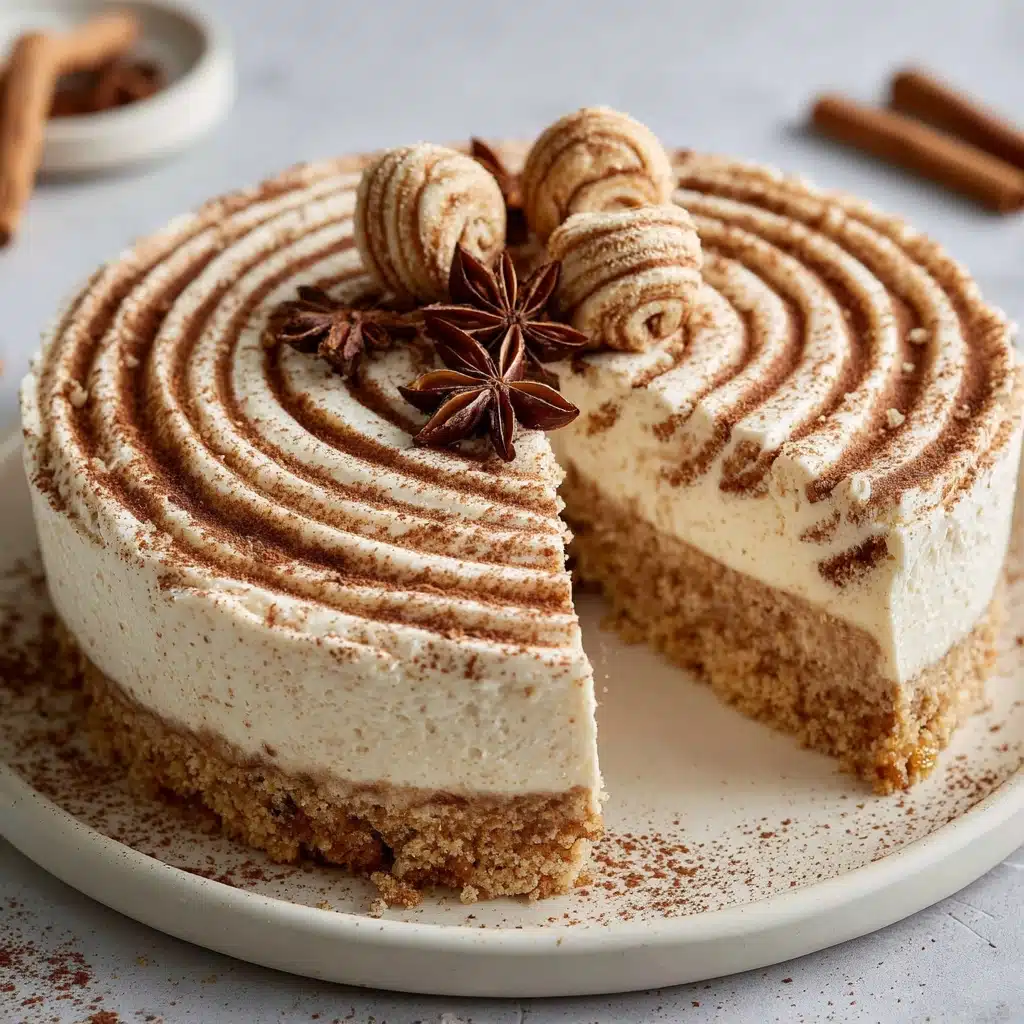 Cinnamon Roll Cheesecake Recipe - Recipe Image