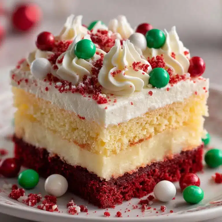 Christmas Poke Cake Recipe