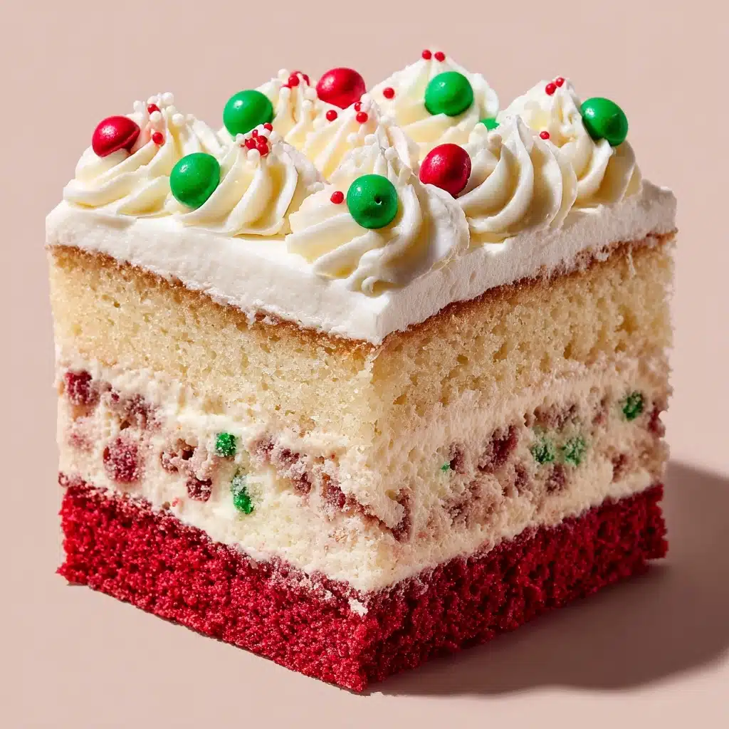 Christmas Poke Cake Recipe - Recipe Image