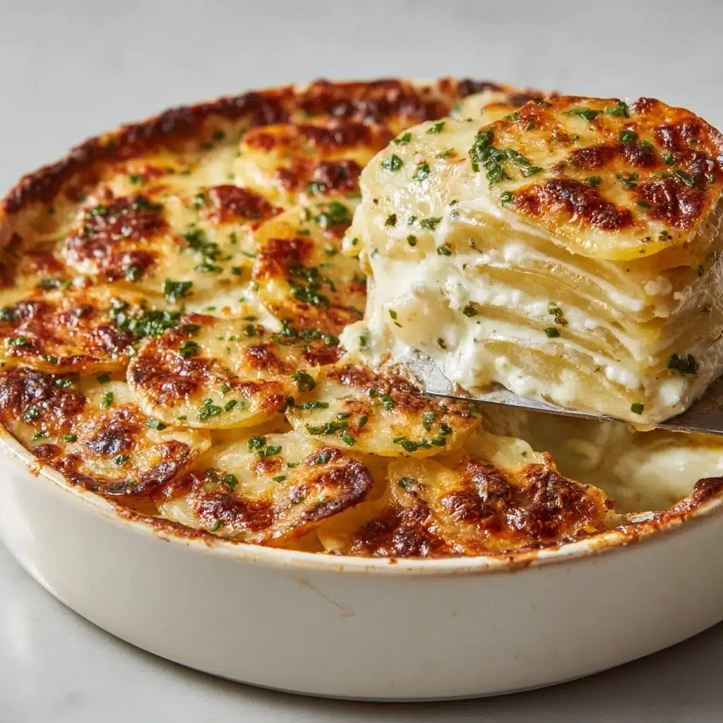 Cheesy Scalloped Potatoes Recipe