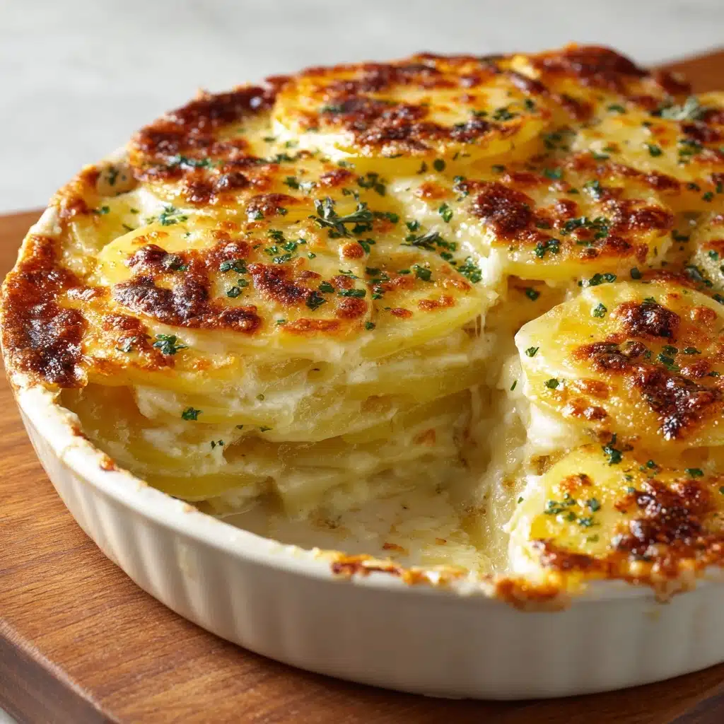 Cheesy Scalloped Potatoes Recipe - Recipe Image