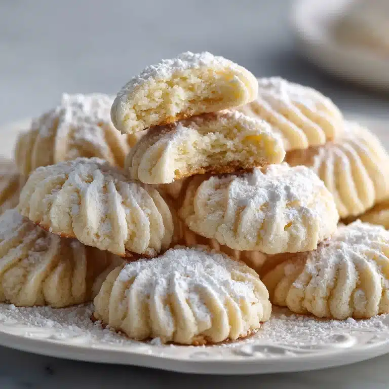 Sweetened Condensed Milk Snowball Cookies Recipe
