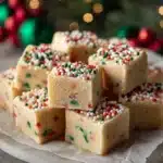 Christmas Shortbread Sugar Cookie Bites Recipe