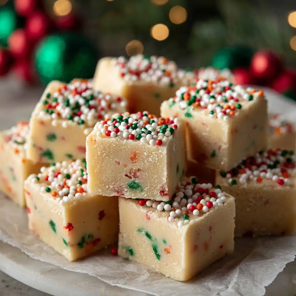 Christmas Shortbread Sugar Cookie Bites Recipe