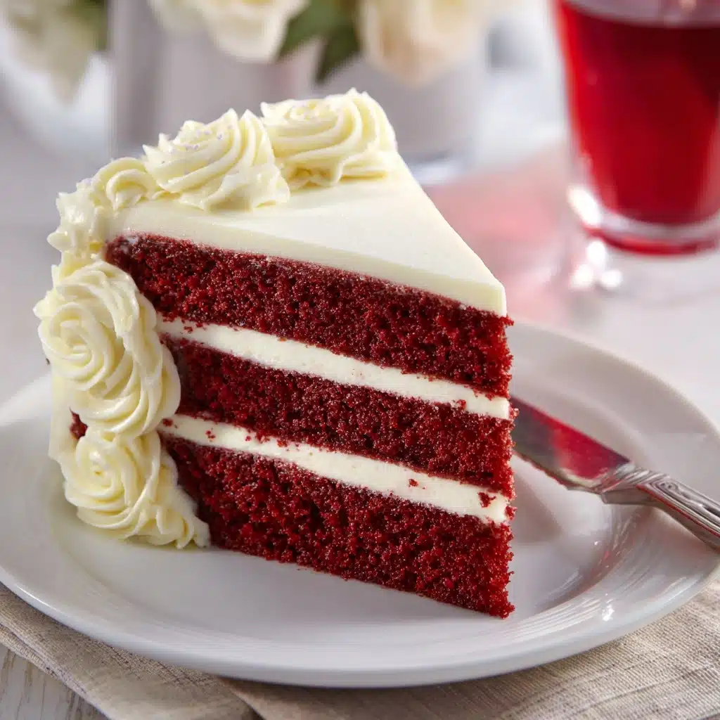 The BEST Red Velvet Cake Recipe