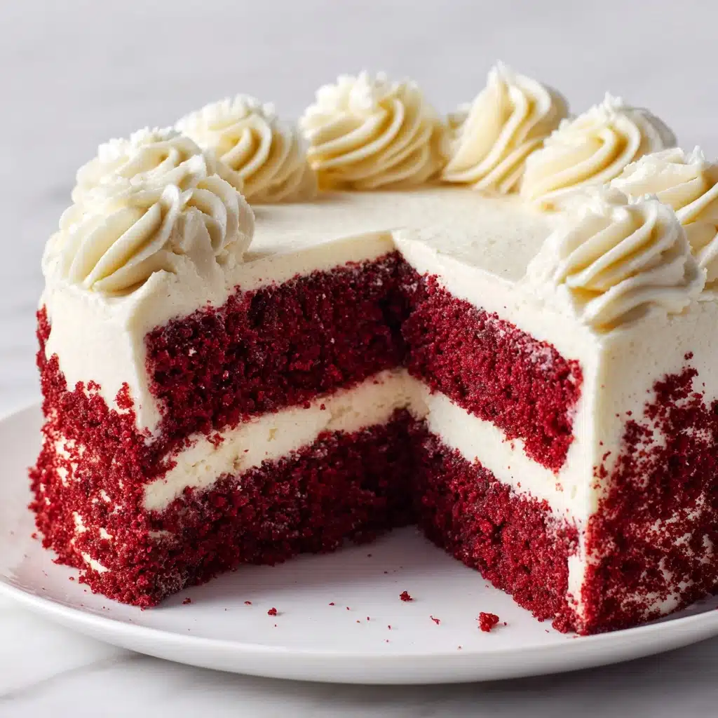 The BEST Red Velvet Cake Recipe - Recipe Image