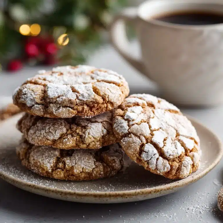 Soft Molasses Cookies Recipe