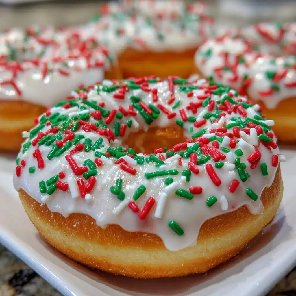 Christmas Doughnuts Recipe