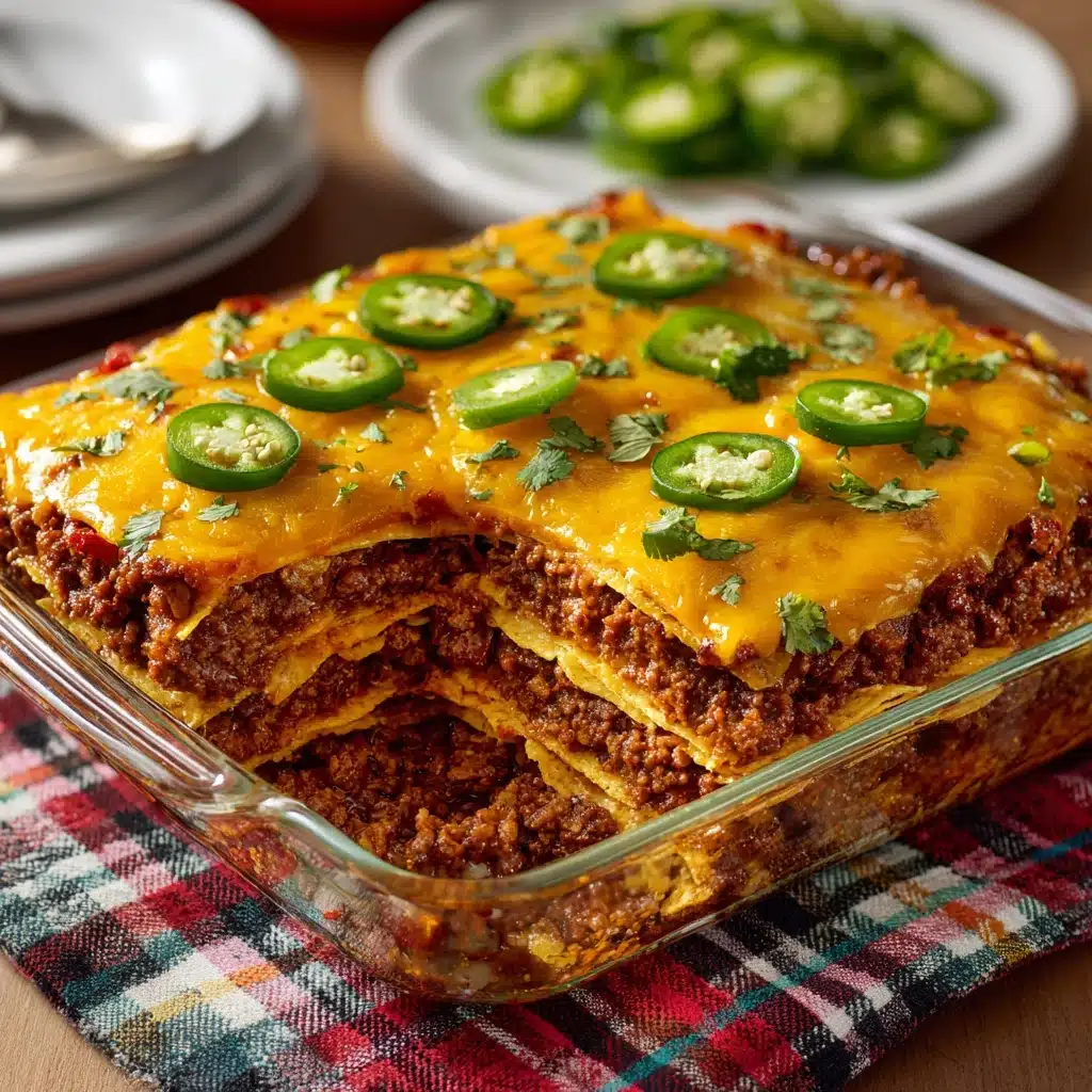 Walking Taco Casserole Recipe - Recipe Image