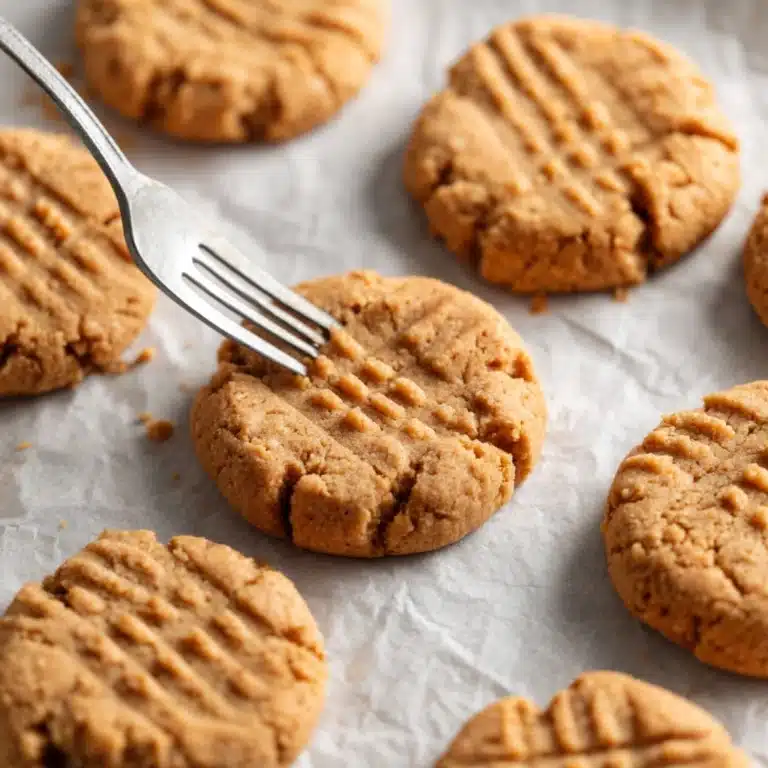 Flourless Peanut Butter Cookies (Gluten-Free) Recipe