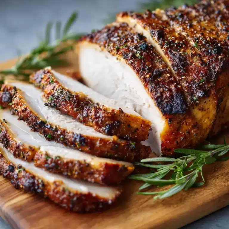 Smoked Turkey, The Best Savory Turkey Recipe