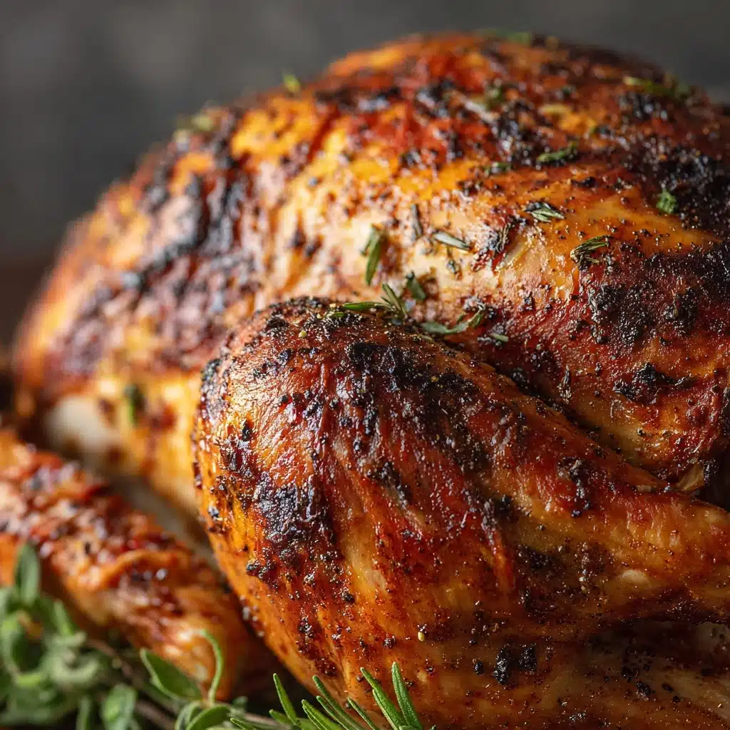 Smoked Turkey, The Best Savory Turkey Recipe - Recipe Image
