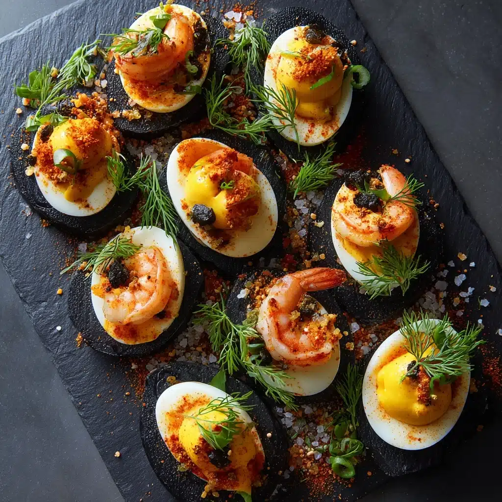 Cajun Shrimp Deviled Eggs Recipe