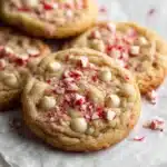 White Chocolate Candy Cane Cookies Recipe