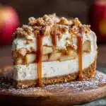 Salted Caramel Apple Pie Cheesecake Recipe