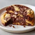 Peanut Butter Brownie Swirl Cookies Recipe
