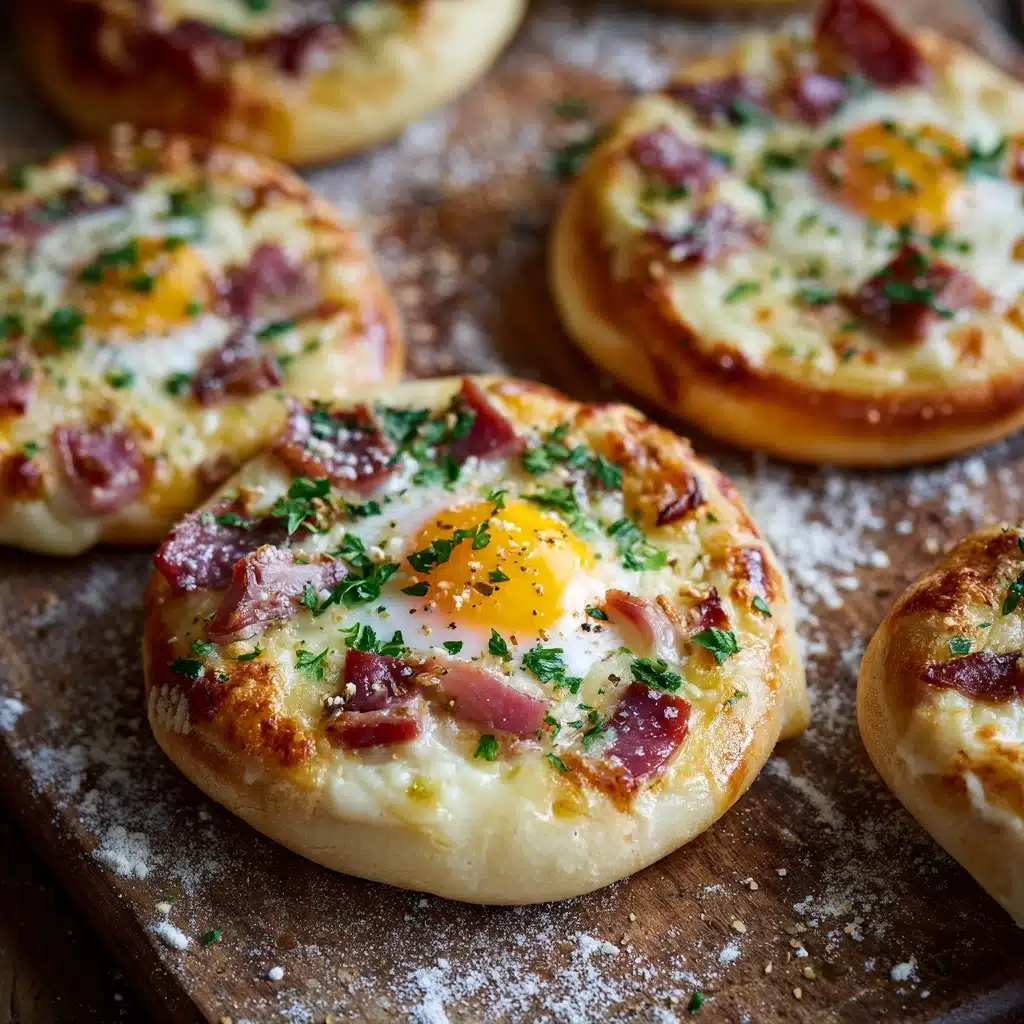 English Muffin Breakfast Pizza Recipe
