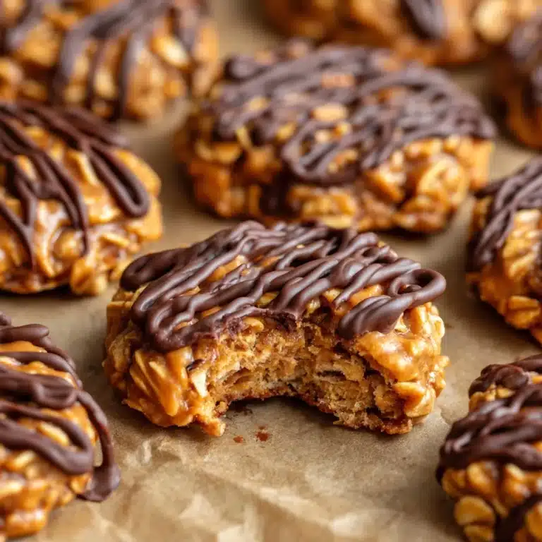 No-Bake Peanut Butter Oatmeal Cookies Recipe