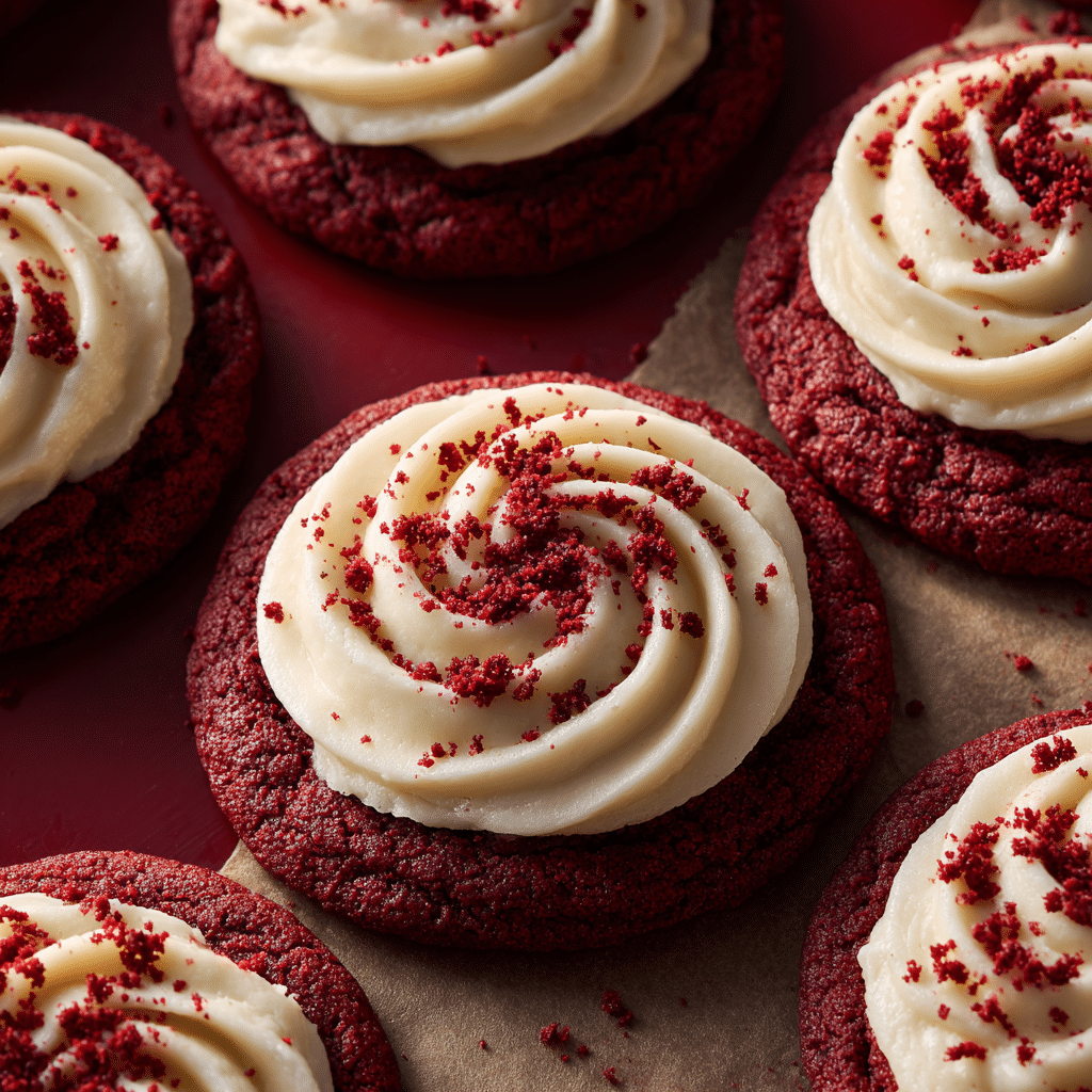 Red Velvet Cupcake Cookies Recipe