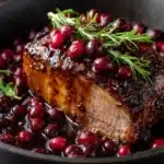 Cranberry Balsamic Roast Beef Recipe