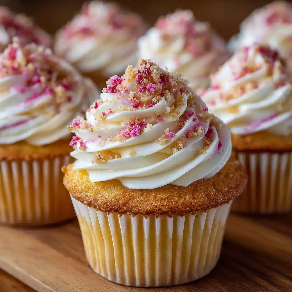 Strawberry Crunch Cupcakes Recipe
