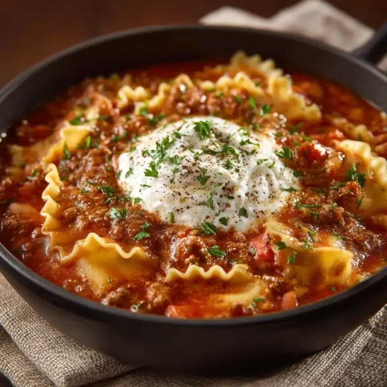 Lasagna Soup Recipe