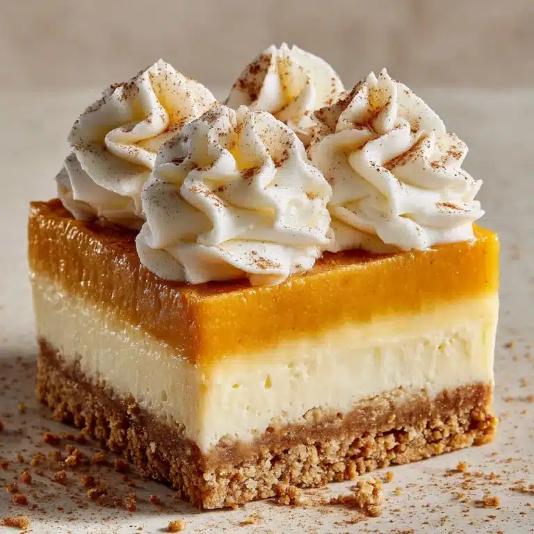 Pumpkin Pie Bars Recipe
