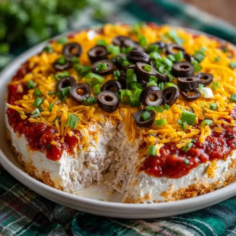 Layered Cream Cheese and Salsa Dip Recipe