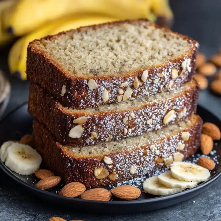 Almond Flour Banana Bread Recipe