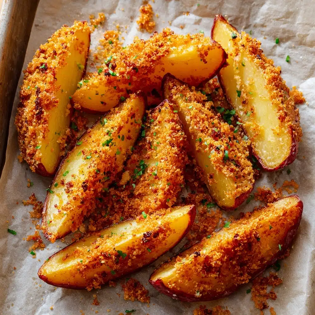 Parmesan Crusted Potatoes Recipe