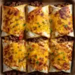 Loaded Cheesy Pocket Tacos Recipe