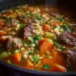 Beef and Barley Soup Recipe