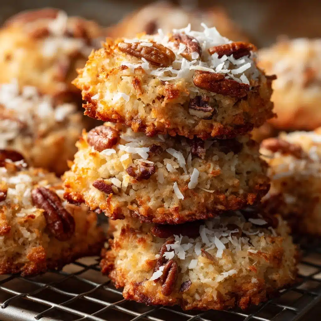 Chocolate Pecan Coconut Cookies Recipe
