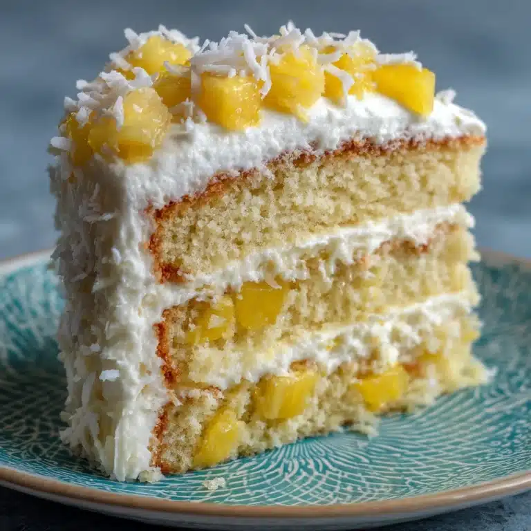 Pineapple and Coconut Dream Cake Recipe