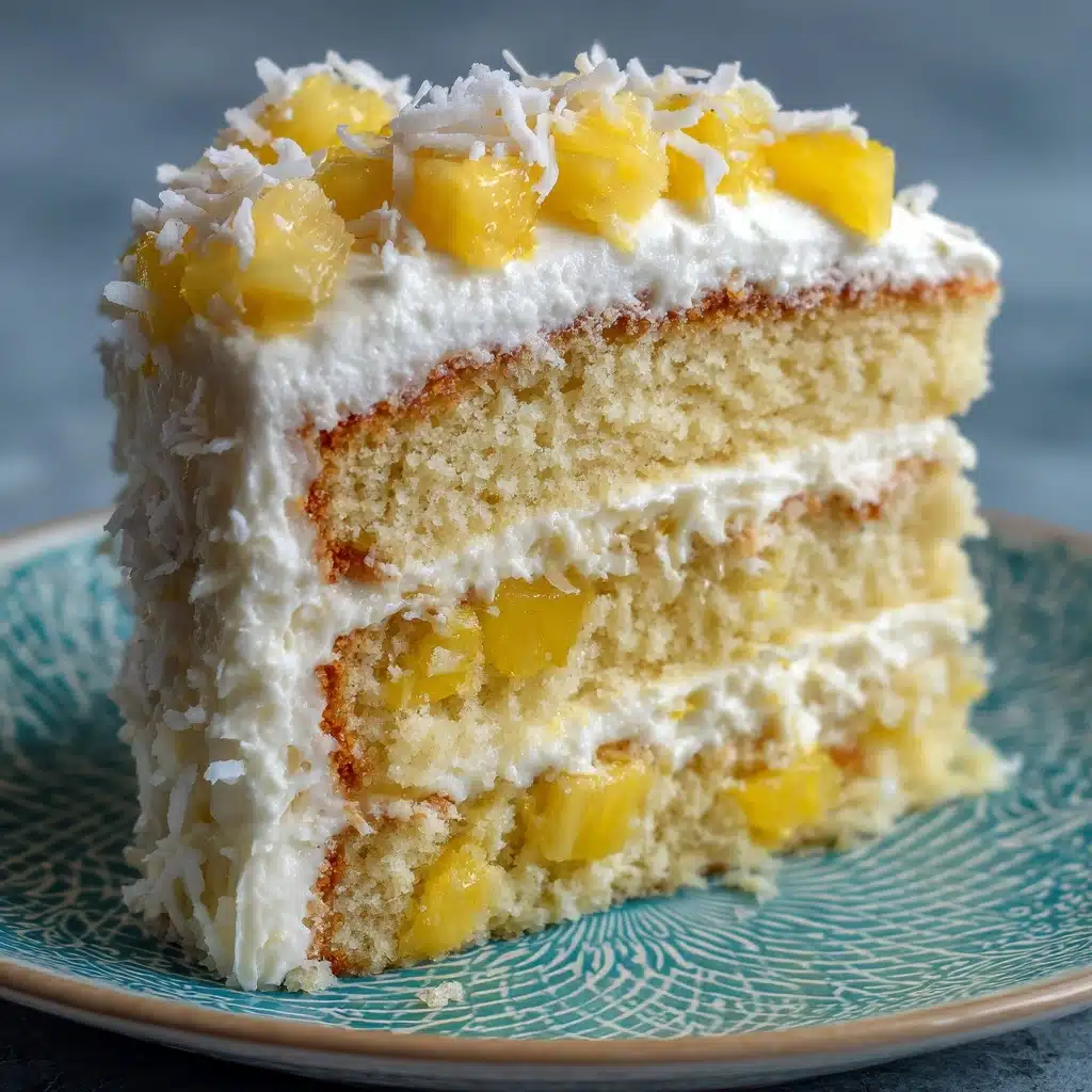 Pineapple and Coconut Dream Cake Recipe