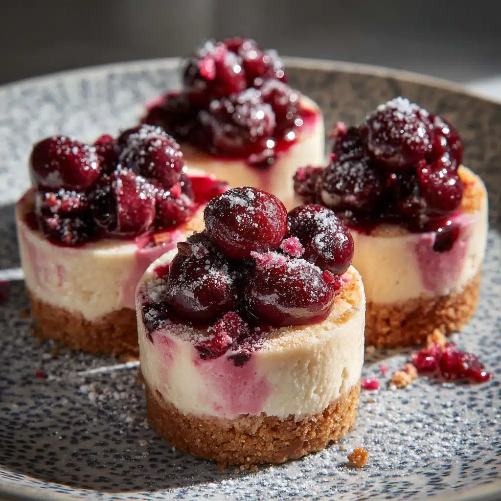 Mini Cranberry Cheesecakes Recipe