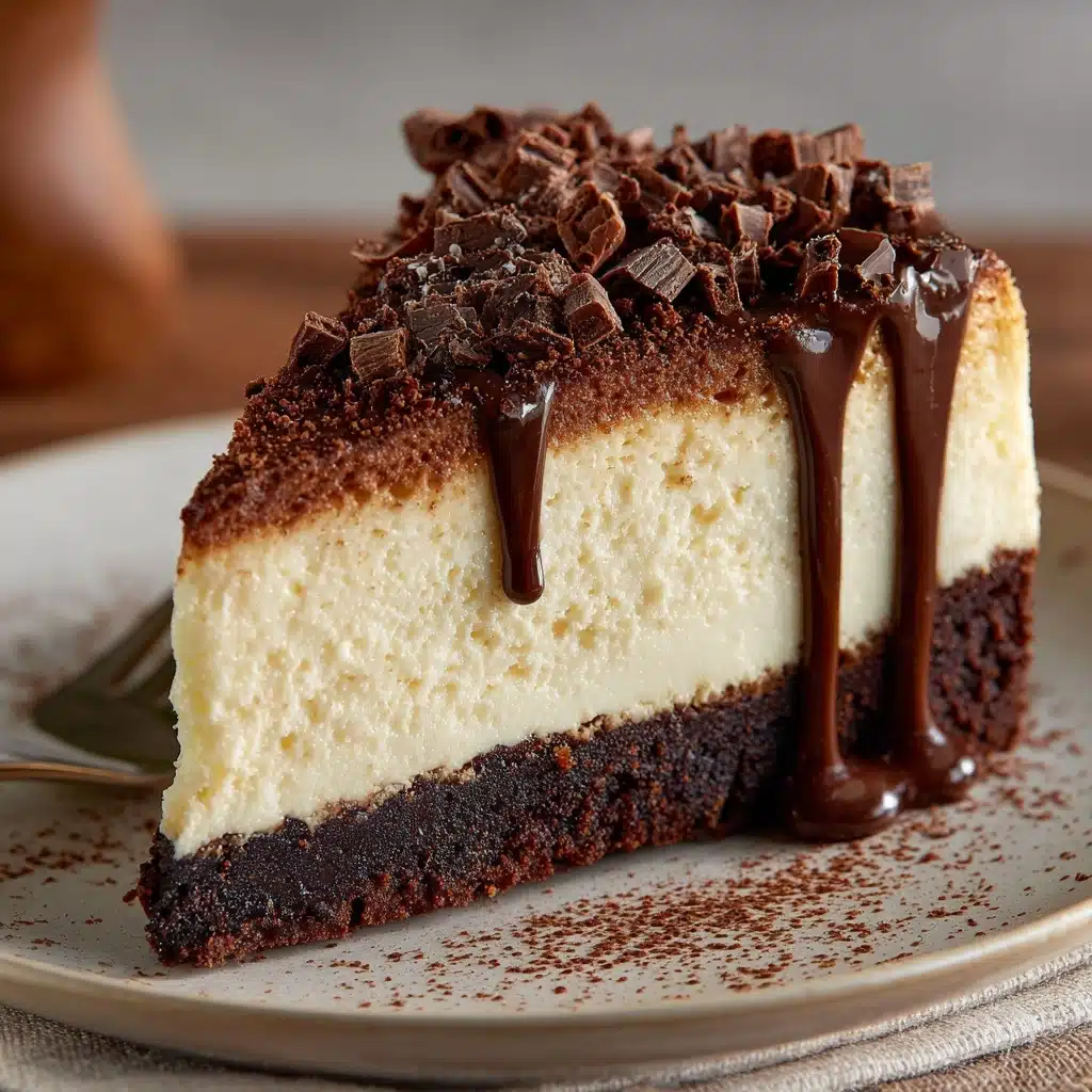 Brownie Bottom Cheesecake Recipe