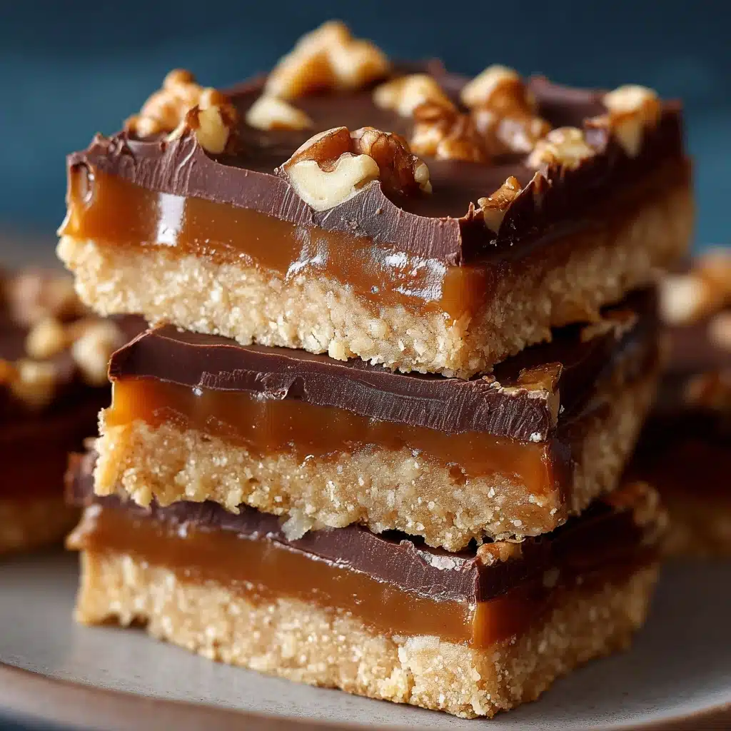 Easy Turtle Bars Recipe - Recipe Image