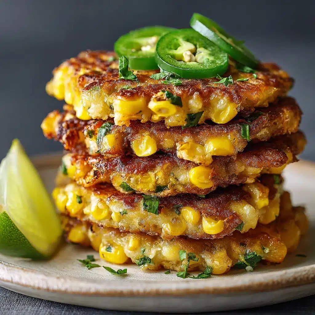 Mexican Corn Cakes with Jalapeño & Lime Recipe - Recipe Image