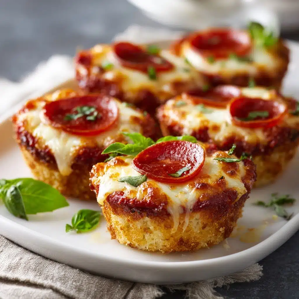 Deep Dish Pizza Cupcakes Recipe - Recipe Image