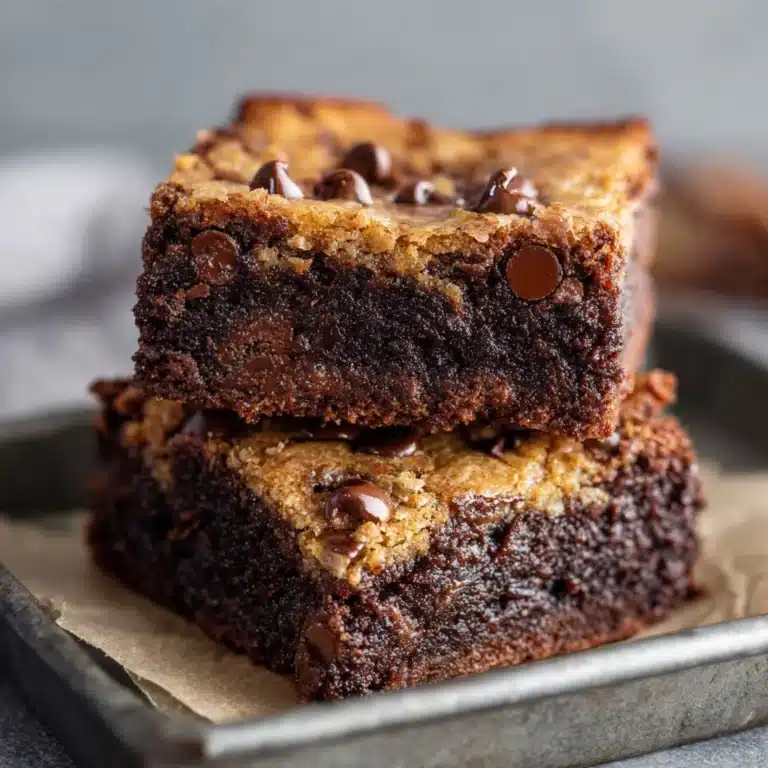 Chocolate Chip Cookie Brownies Recipe