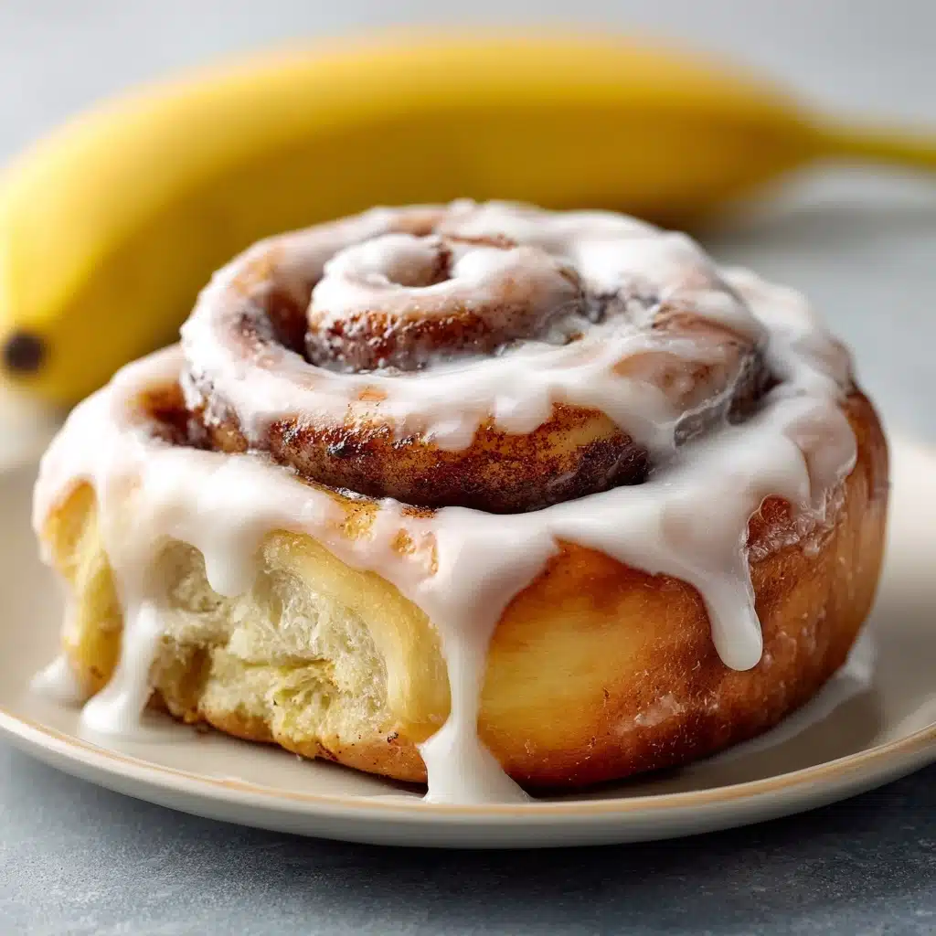 Banana Bread Cinnamon Rolls Recipe - Recipe Image