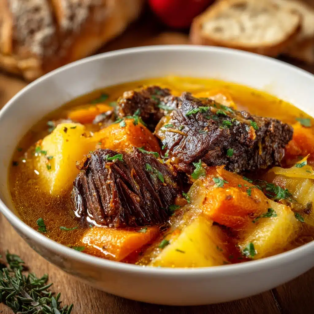 Apple Carrot Beef Rib Soup Recipe - Recipe Image