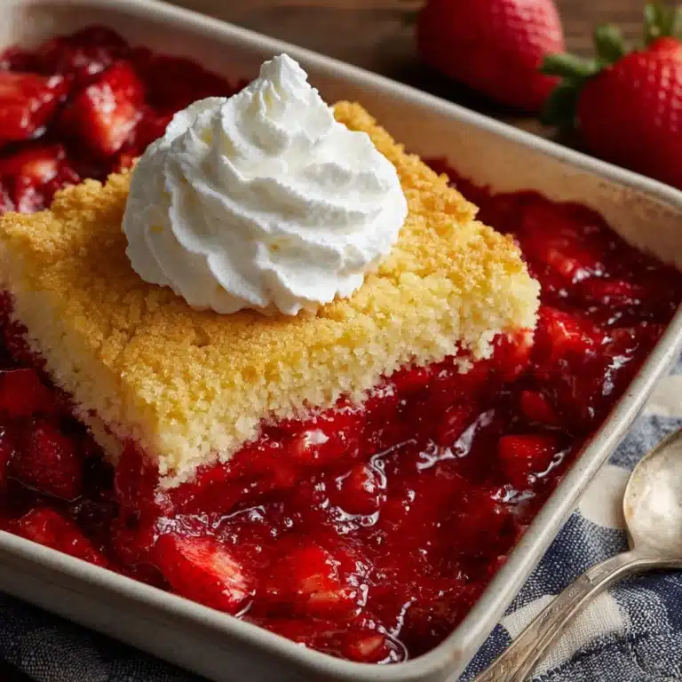 Strawberry Cheesecake Dump Cake Recipe