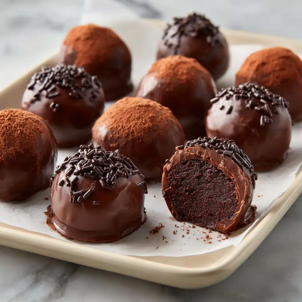 Easy Brownie Truffles Recipe