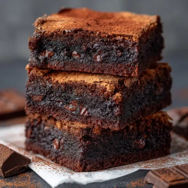 Cocoa Powder Brownies Recipe